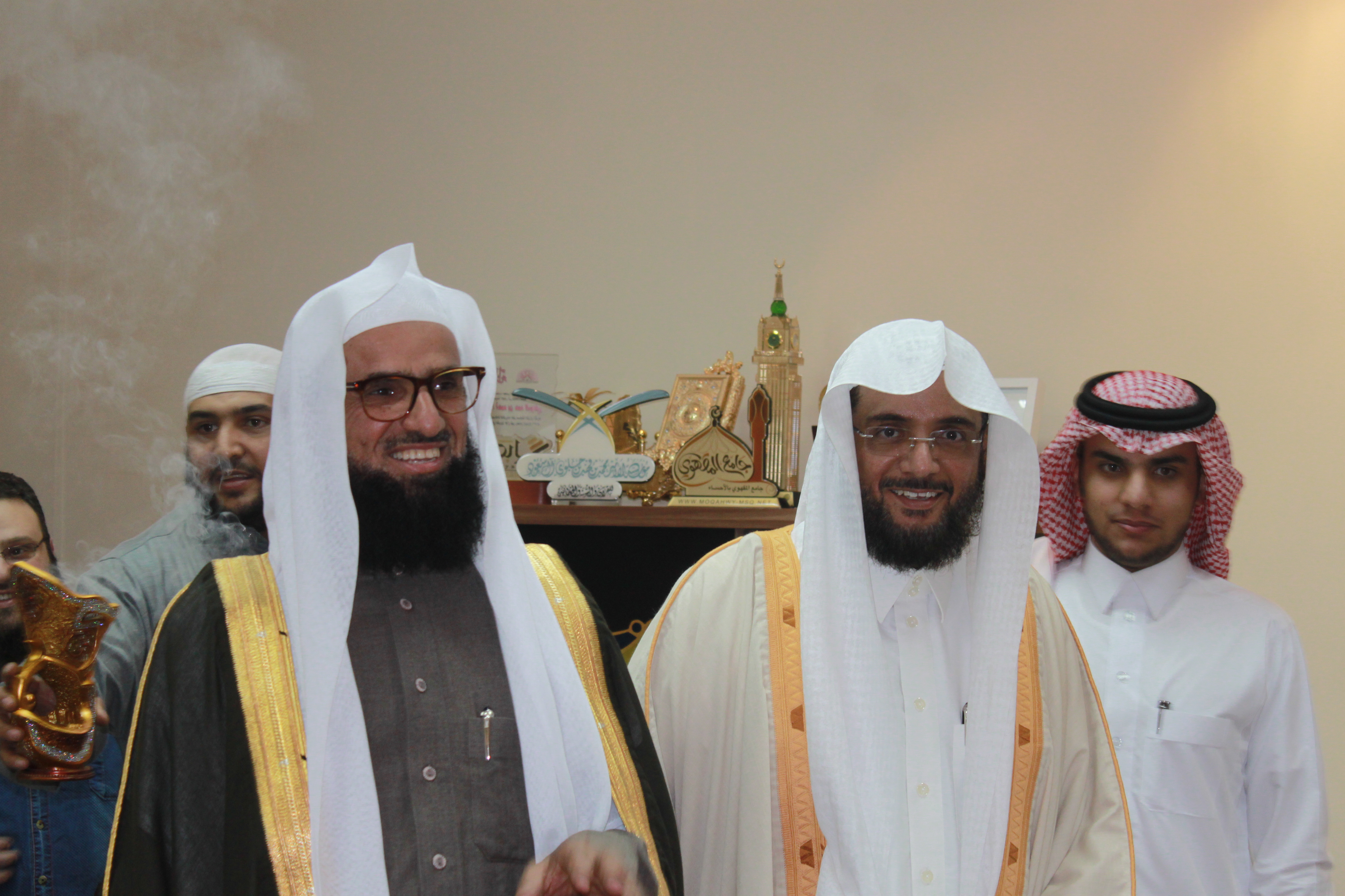 زيارة فضيلة الشيخ عبدالله بن خنين لمؤسسة قبس 